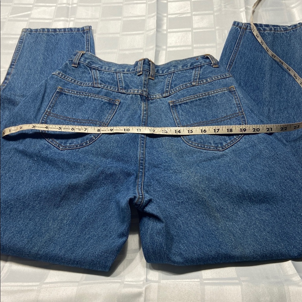 Vintage high waisted Baggy Blue Denim Jeans